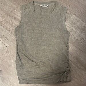 Club Monaco Gray Muscle Tee Sleeveless Top